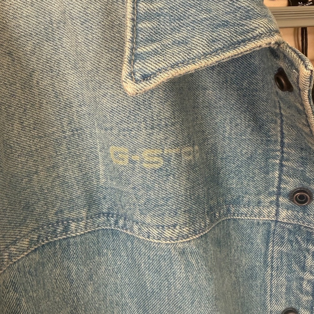 G Star Long Drifter Jacket Medium - Picture 10 of 12